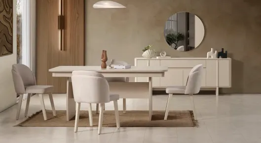 Product img 2, Vizyon Ahşap Ayaklı Yemek Odası Takımı